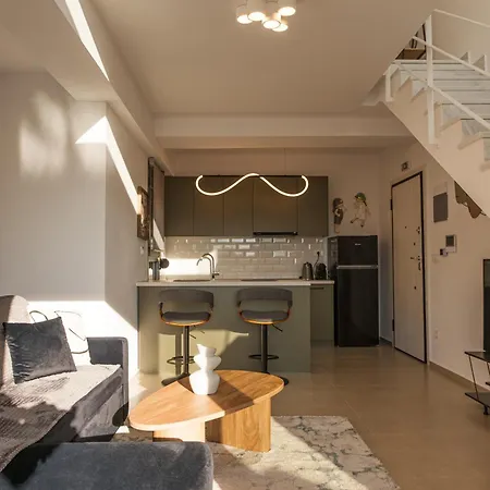 Cozy Loft Appartement Tríkala